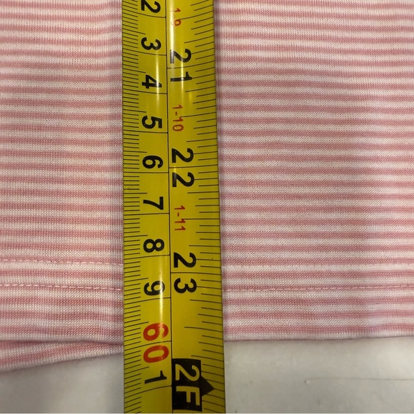 Ralph Lauren Sport Women’s Sleeveless Polo Shirt Pink & White NWOT Sz L - Picture 6 of 11